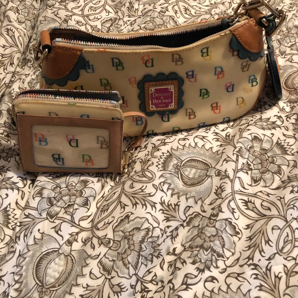 D&B shoulder bag and wallet
